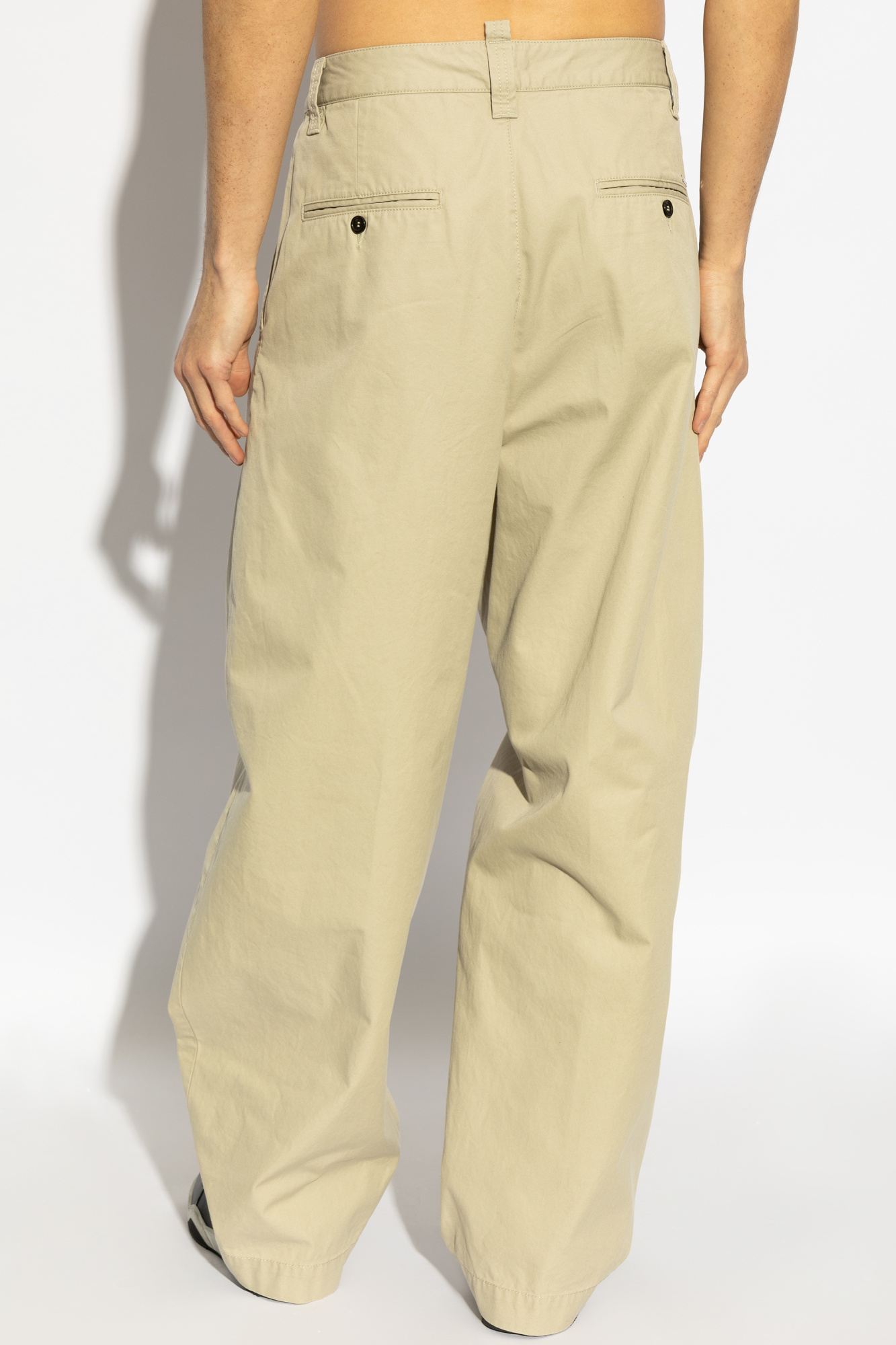 Beige Trousers Easy Zoot Dsquared2 - Vitkac AS